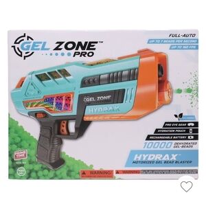 Gel Zone Pro Hydrax Motorized Gel Bead Blaster Kit- Orange and Blue ** Ages 14+
